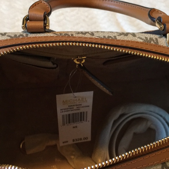 SOLD Michael Kors LG Convertible Satchel - Picture 2 of 5